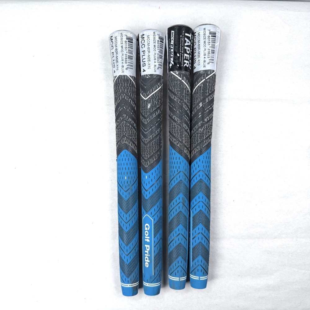 Golf Pride Decade MultiCompound MCC Plus4 Standard Grip (Blue) / SET OF 4